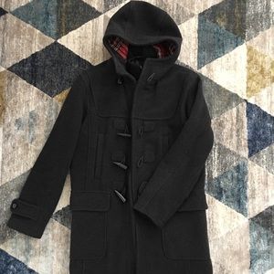 Men’s charcoal gray coat by ZARA MAN (Medium)